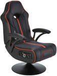 [Pre Order] X Rocker GP Torque 2.1 Black with Red Stripe Gaming Chair