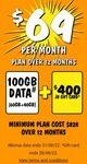 Bonus $400 JB Hi-Fi Gift Card with Telstra $69 60GB/Month, 12 Month Plan (New/Port-in, in-Store/Call Back)