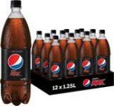 Pepsi Max 12x 1.25l $16.20 ($14.58 S&S) + Delivery ($0 with Prime/ $39 Spend)
