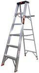 Rhino 1.8m 150kg Single Sided Aluminium Step Ladder with Tray