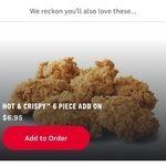 6 Pieces of Boneless Hot & Crispy for