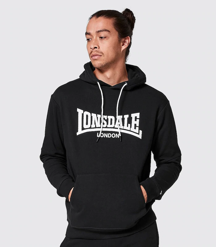 Lonsdale London Waterloo Hoodie – Black
