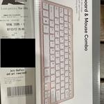 Anko Wireless Keyboard and Mouse Combo Pink