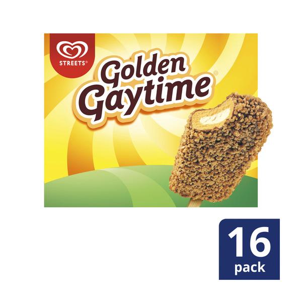 Streets Golden Gaytime Ice Cream Original Value Pack 16 Pack - Deals ...