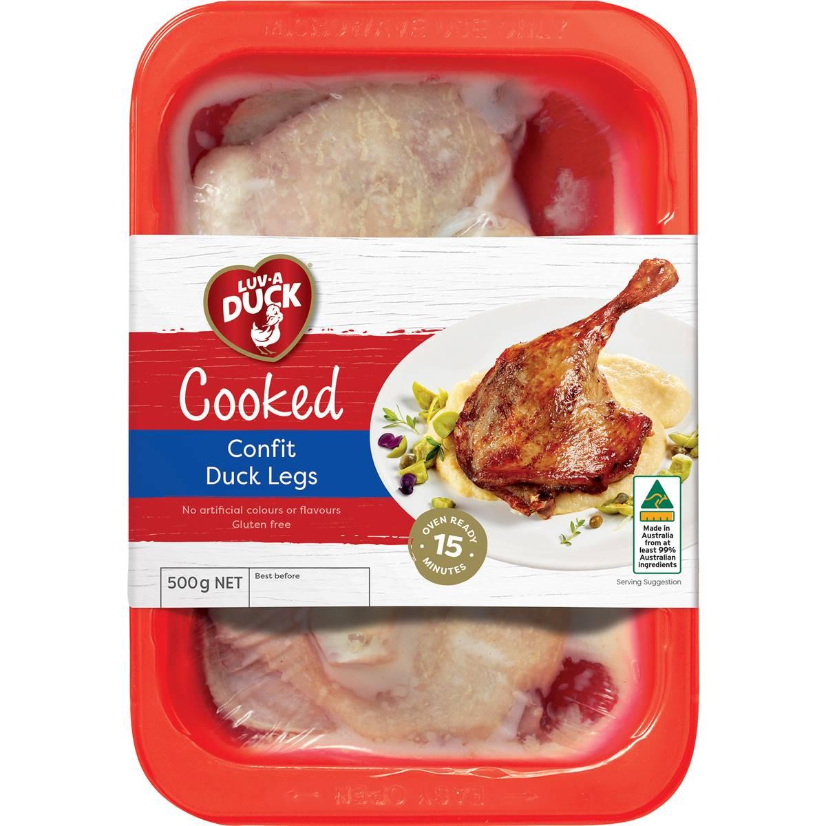 ½ Price Luv-a-Duck Confit Duck Legs 500g