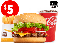 WHOPPER® JUNIOR CHEESE SMALL VALUE MEAL
