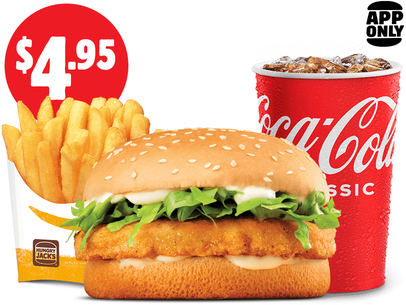 CHICKEN ROYALE MEDIUM VALUE MEAL