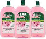 Palmolive Foaming Handwash Refills (3 x 1L) CherBloss/Rasp/Lime