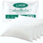Luxor Australian Made Bamboo Cooling Pillow Standard Size Four Pack | Woolworths Discount