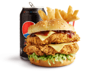 Zinger Burger Combo for 2 | KFC Offers