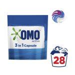 Coles Discount on OMO 3 In 1 Laundry Capsules Active | 28 pack