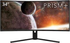 PRISM+ XQ340 PRO 34″ QLED 165Hz 1ms Curved Ultrawide WQHD [3440 x 1440] Adaptive Sync Gaming Monitor | Amazon Discount Offer