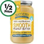 Get Ready for a Nutty Delight! Mayver’s Peanut Butter 375g – Only $2.90