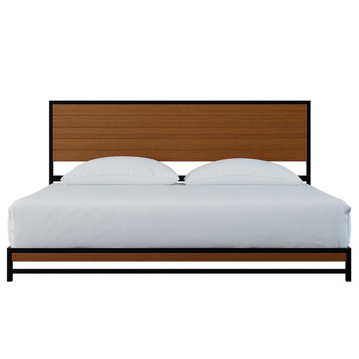 Luxo Beyond Timber Industrial Platform Bed