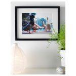 RIBBA Frame – Black, 30×40 cm (Fits A4 Size Pictures with Mount)