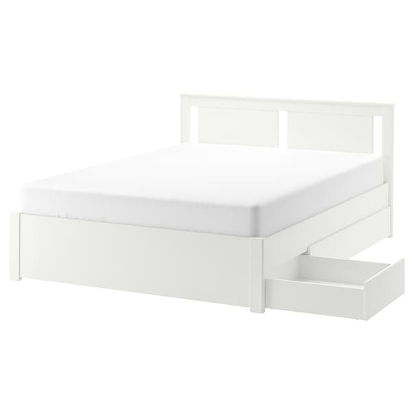 ALEX Drawer Unit on Castors – White, 67×66 cm