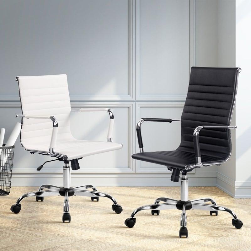 Artiss Office Chair Leather Computer Chairs – Sleek and Stylish