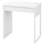 MICKE Desk, White, 73×50 cm