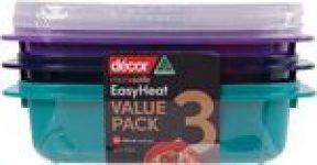 Décor Microsafe Jewel Containers 3-Pack – Only $6.59!