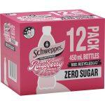 Schweppes Zero Sugar Raspberry Soft Drink