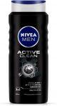 NIVEA MEN Active Clean 3-in-1 Shower Gel | 500ml | Amazon Black Friday Offer