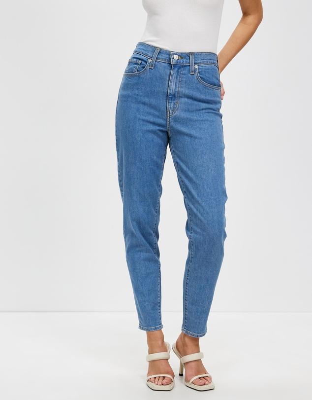 High Waisted Mom Jeans
