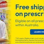 Enjoy Free Shipping on Prescription Orders at Chemist Warehouse!