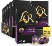 L’OR Espresso Coffee Onyx-Intensity 10 | Amazon Discount Offer