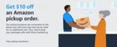 $10 off Pickup Orders at Amazon AU (Min Spend $25)