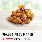 Satisfy Your Cravings: KFC’s 9-Piece Chicken Feast for $14.95 Online/App Exclusive