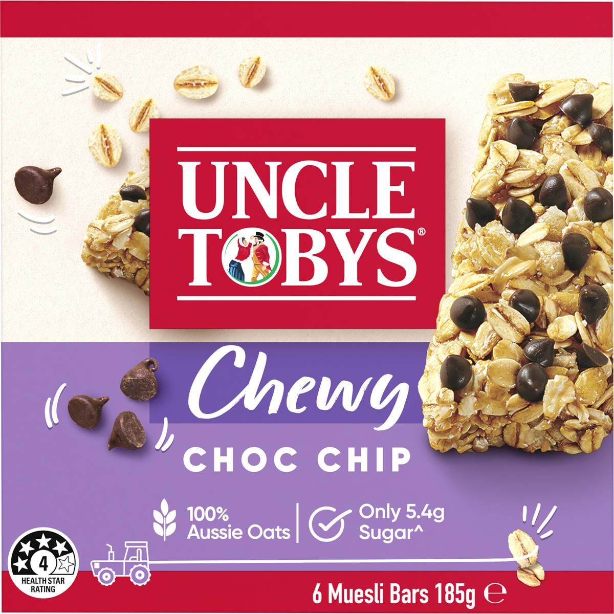 Uncle Tobys Muesli Bars Chewy Choc Chip | Woolworths Discount Offer