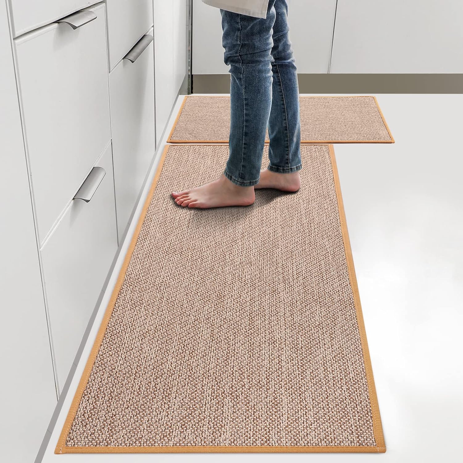 Jabykare 2 PCS Non-Slip Absorbent Kitchen Floor Mat | Amazon Discount Offer