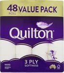 Quilton 3-Ply Toilet Tissue 48 Pack for $24 ($21.60 S&S) Delivered @ Amazon AU