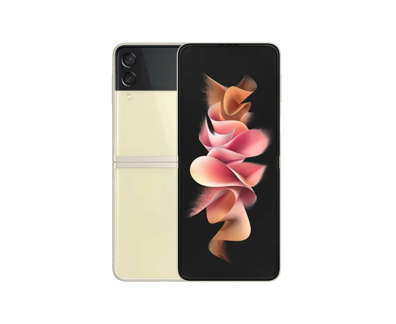 Samsung Galaxy Z Flip 3 5G 128GB (Cream) – Refurbished, Grade A