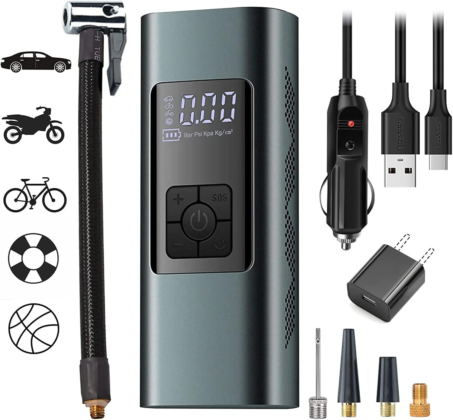 Tyre Inflator Portable Air Compressor | Amazon Discount Offer