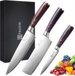 PAUDIN 3 Piece Kitchen Knife Set | Amazon Discount Offer