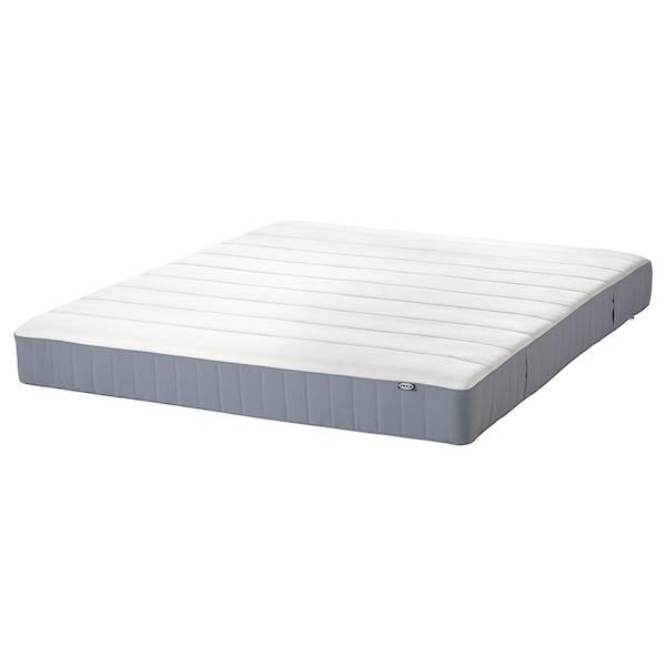 VESTEROY Pocket Sprung Mattress, Firm – Light Blue