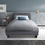 Full-Size Neo Bed Frame – Leather Upholstered