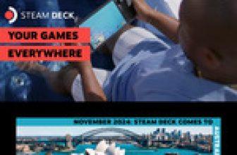 Steam Deck Australia Release: 256GB for $649, 512GB OLED for $899, 1TB OLED for $1,049 Delivered