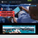 Steam Deck Australia Release: 256GB for $649, 512GB OLED for $899, 1TB OLED for $1,049 Delivered