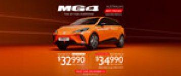 MG MG4 Excite 64 BEV – $34,990 Driveaway with Up to 450km Range